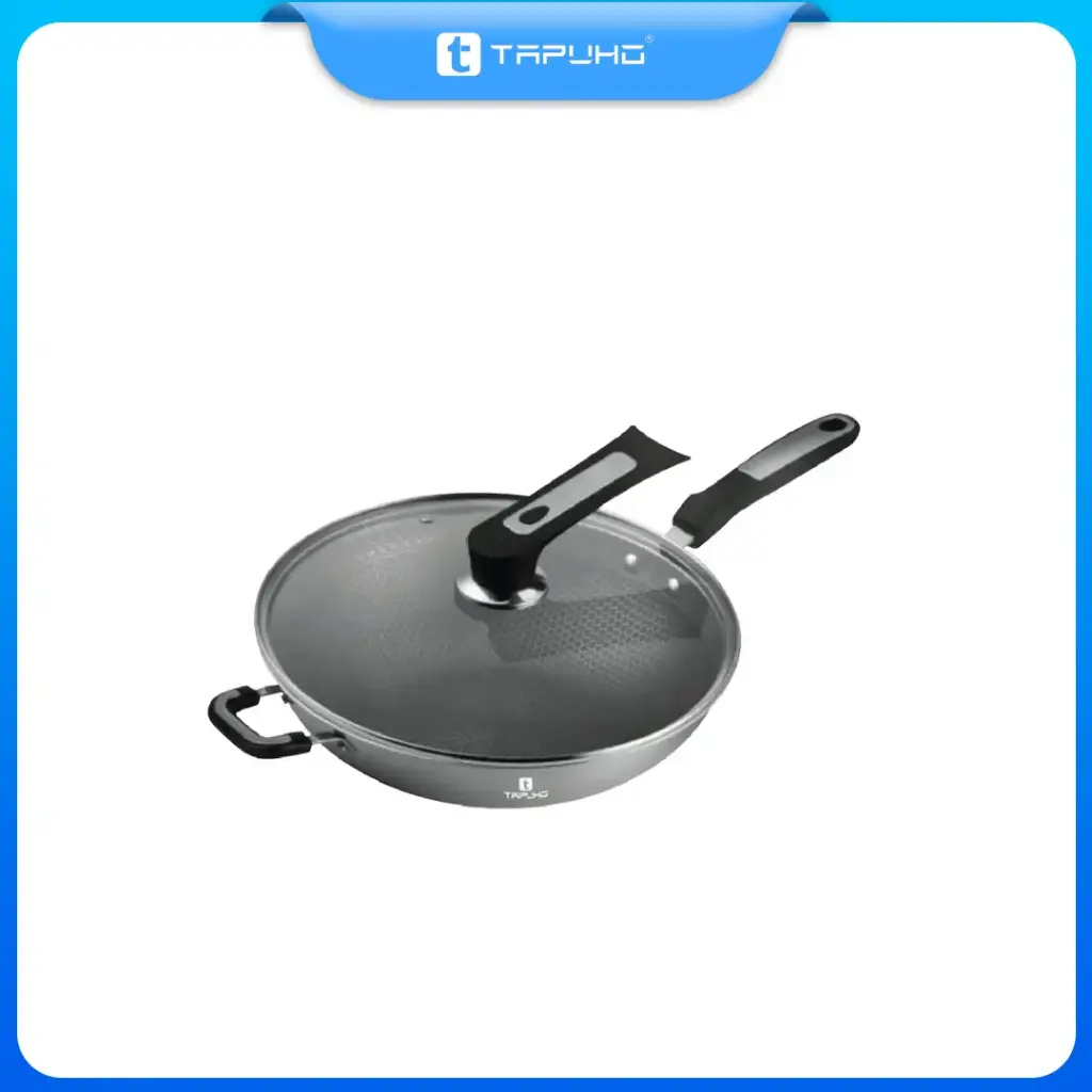 Chảo Inox304 Nguyên Khối Sâu Lòng TAPUHO TP-1830 (30cm x 9cm)