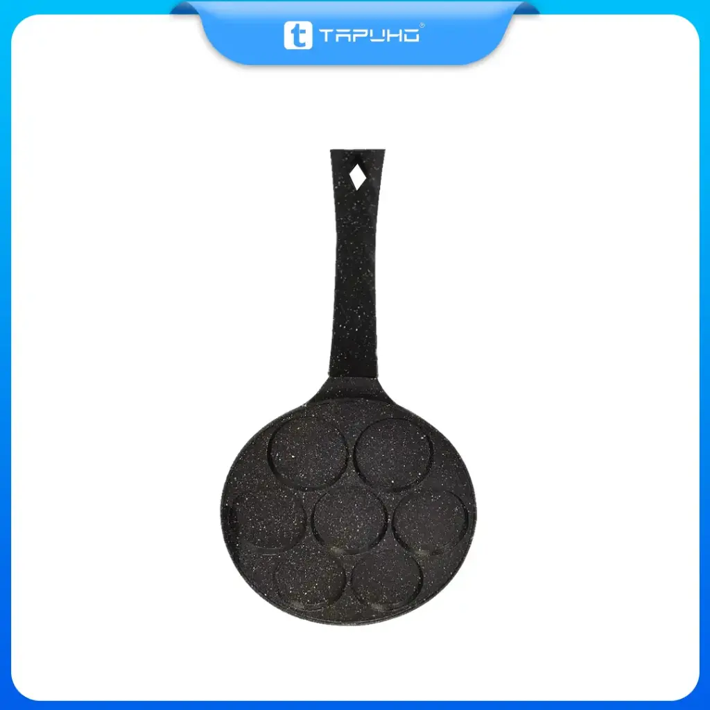 Chảo Chống Dính 7 Lỗ Làm Bánh TP-2232 (26cm)