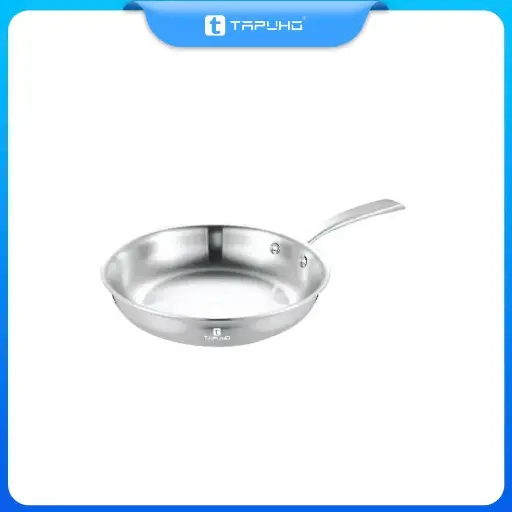 [TP1828] Chảo Rán Inox304 Cao Cấp TP-1828 (24cm x 5.2cm)